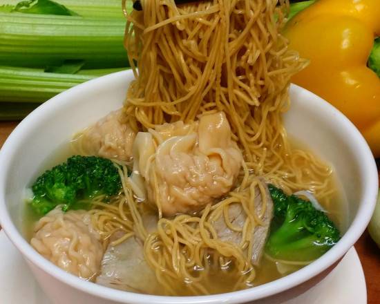 Wonton Noodle Soup                    云吞面